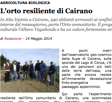 orto cairano