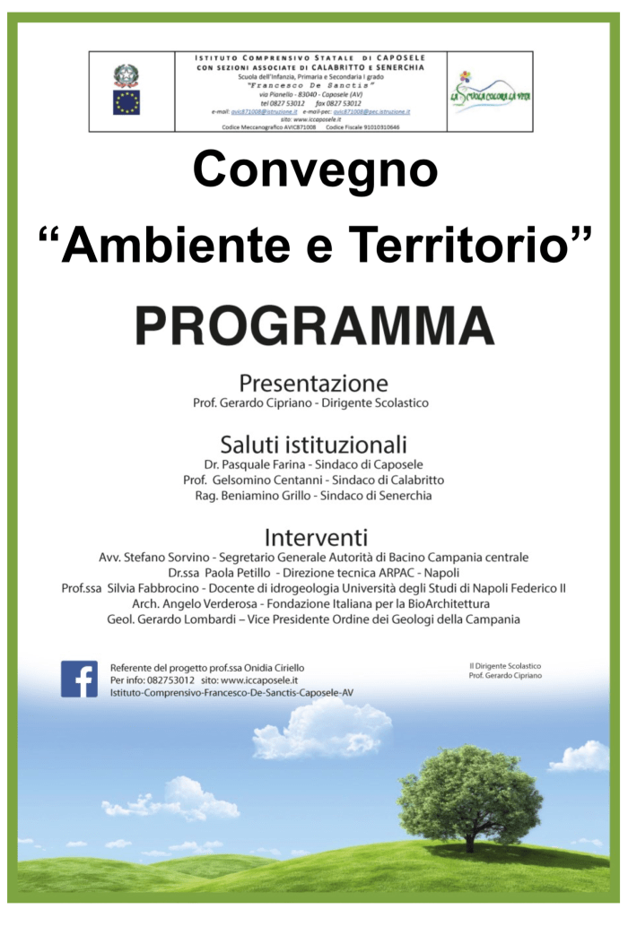 caposele ambiente territorio 28 5 2016
