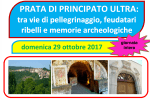 CdT Paesi d’Irpinia – Prata di Principato Ultra – domenica 29 ottobre&nbsp;2017